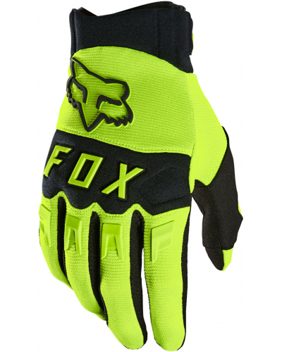 FOX rukavice DIRTPAW 21 fluo yellow