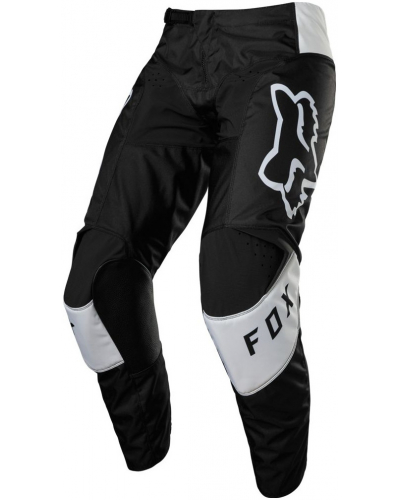 FOX kalhoty FOX 180 Lux black/white