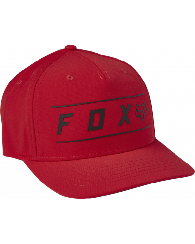 FOX šiltovka PINNACLE TECH Flexfit flame red