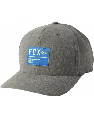 FOX kšiltovka NON STOP Flexfit pewter