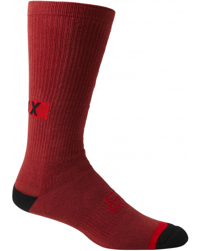FOX ponožky DEFEND CREW red