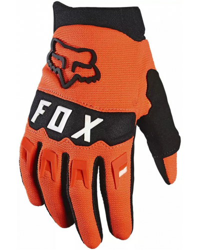 FOX rukavice DIRTPAW detské fluo orange