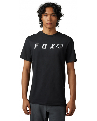 FOX tričko ABSOLUTE SS Premium black/white