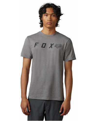 FOX tričko ABSOLUTE SS Premium heather graphite
