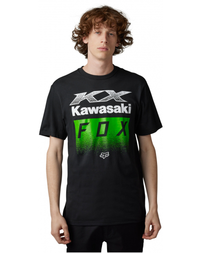 FOX tričko KAWASAKI SS 23 black