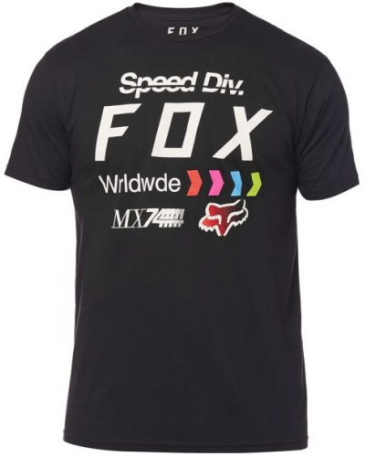 FOX tričko MURC SS Premium black