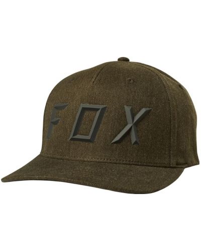 FOX kšiltovka SONIC MOTH Flexfit bark