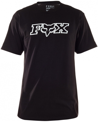 FOX tričko F HEAD X SS Airline black / grey