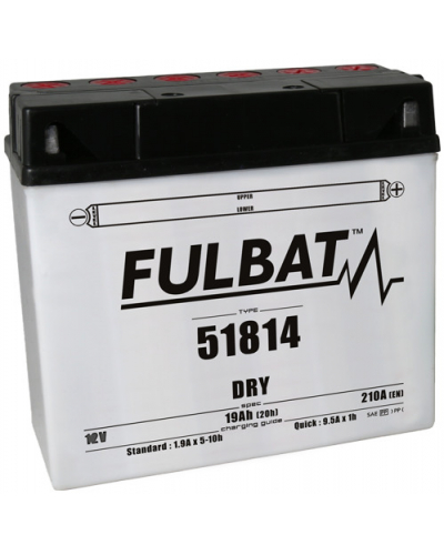 FULBAT konvenční motocyklová baterie 51814 Včetně balení kyseliny