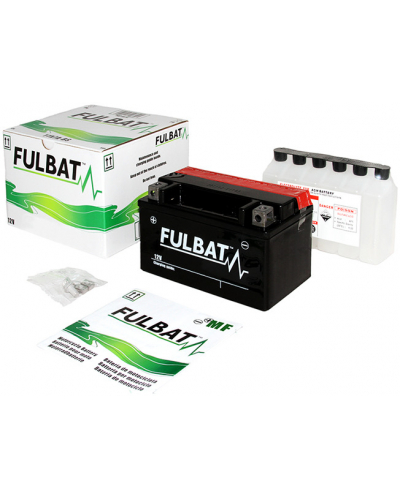 FULBAT bezúdržbová motocyklová baterie FTX12-BS (YTX12-BS)