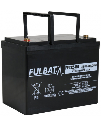 FULBAT aGM battery FPC12-80 (T6)
