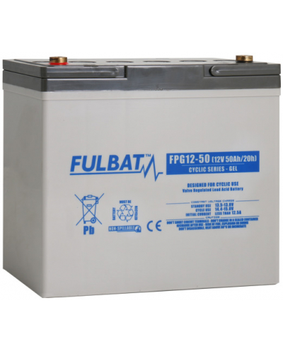 FULBAT gélová batéria FPG12-50 (T6)