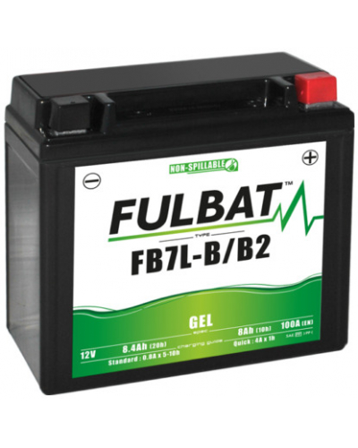 FULBAT gelová baterie FB7L-B/B2 GEL (YB7L-B/B2 GEL)