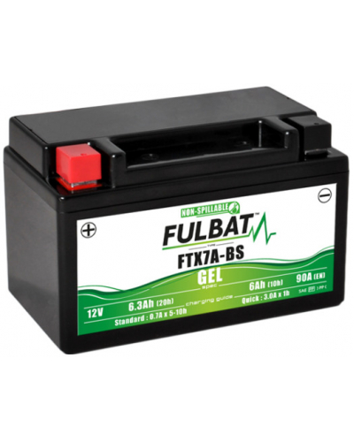FULBAT gélová batéria FTX7A-BS GEL (YTX7A-BS GEL)