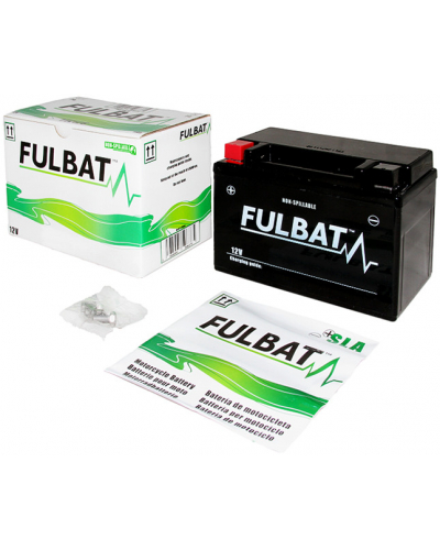 FULBAT továrni aktivovaná motocyklová batéria FTX16 SLA (YTX16 SLA)