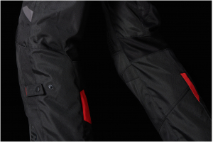 FURYGAN kalhoty GRAVITY black/red