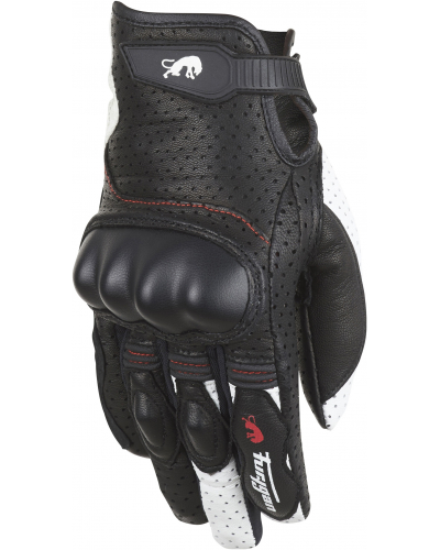 FURYGAN perforované rukavice TD21 dámské black/white/red