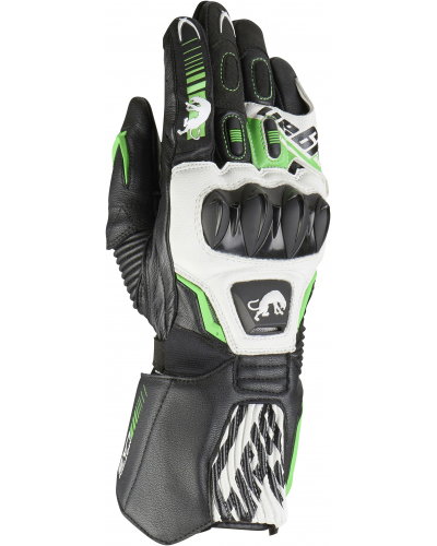 FURYGAN rukavice FIT-R2 Black / White / fluo green