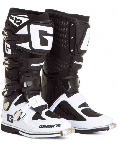 GAERNE topánky SG-12 black / white