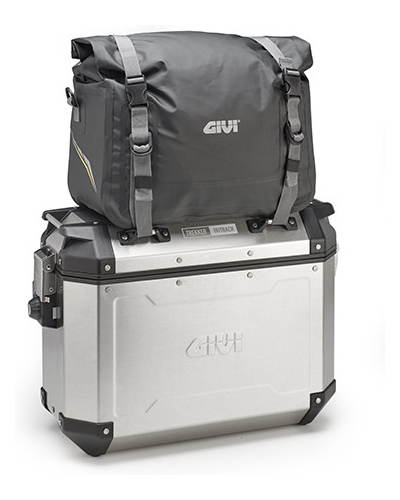 GIVI EA120 vodotěsná taška  na víko kufru, černá, objem 15 l., upínací popruhy