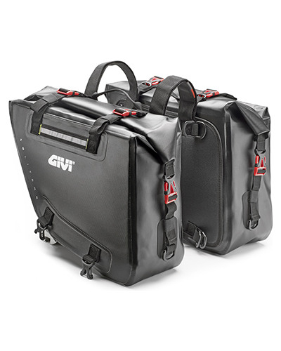 GIVI GRT718 vodeodolné bočné tašky, čierne, 2x15 litrov, rada CANYON