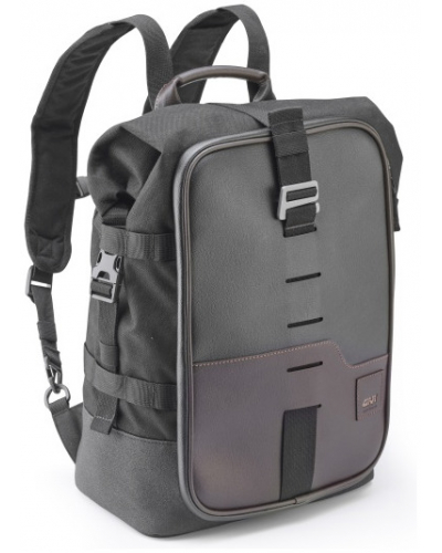 GIVI CRM101 městský batoh , hnědočerný, retro design, 18 l. (řada CORIUM)