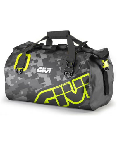 GIVI EA115CM vodotesná taška, kamufláž sivá, objem 40 litrov, rolovací uzáver, upínacie oká