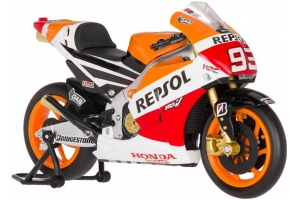 GP APARREL model motorky REPSOL HONDA MM93 Marquez blk/wht/org/red