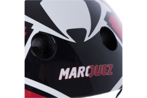 KIDDIMOTO cyklo přilba HEROES 93 Marc MM93 Marquez dětská red/black