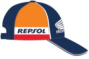 GP APPAREL šiltovka REPSOL WING blue / orange