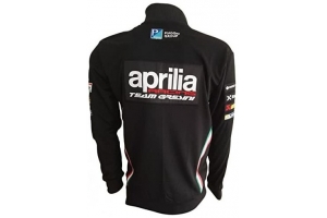 GP APPAREL mikina APRILIA RACING 17 Zip black