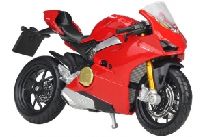 BBURAGO model motorky DUCATI Panigale V4 red