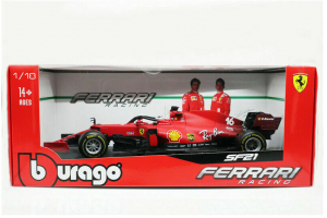 BBURAGO model formule FERRARI Team Charles Leclerc 2021 1:43