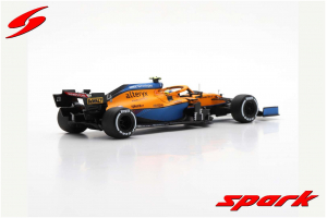 SPARK model formule McLAREN MCL35M F1 2nd Italian GP Lando Norris 2021 1:43