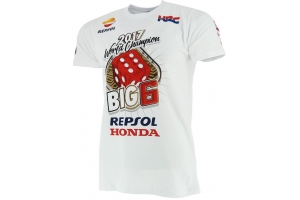 GP APPAREL triko MM93 World Champion Marquez white