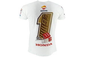 GP APPAREL tričko MM93 World Champion Marquez white