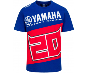 GP APPAREL tričko FABIO QUARTARARO Yamaha blue/red