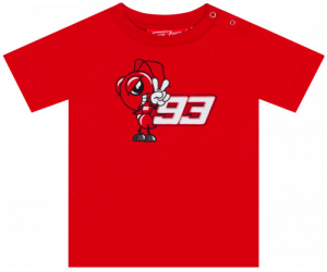 GP APPAREL tričko MM93 Marquez Ant detské red