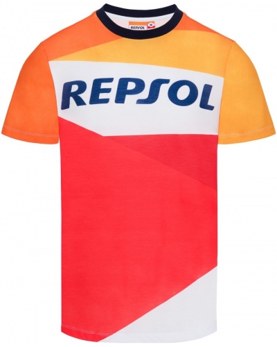 GP APARREL tričko REPSOL HONDA orange / red