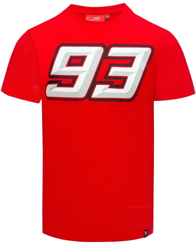 GP APPAREL tričko MM93 Marquez Ant red