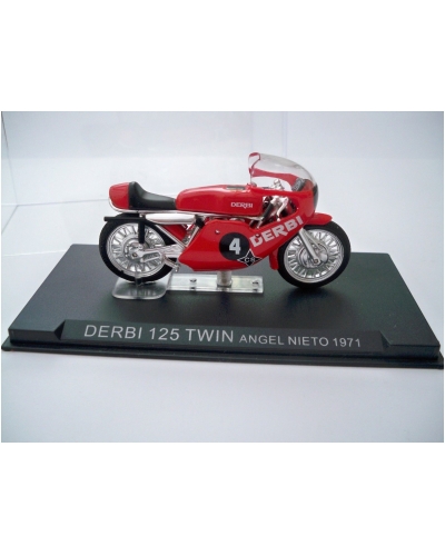 DEAGOSTINI model motorky GP DERBI 125 Twin Angel Nieto 1971