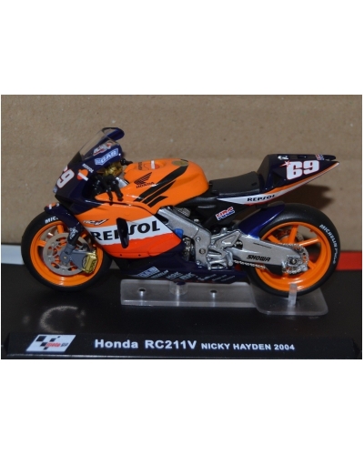 DEAGOSTINI model motorky GP HONDA RC211V Nicky Hayden 2004