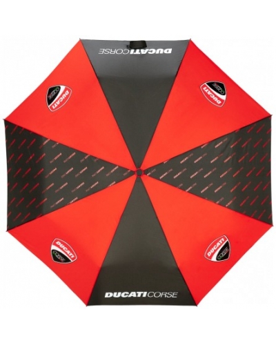 GP APPAREL deštník DUCATI CORSE FOLDABLE red/black