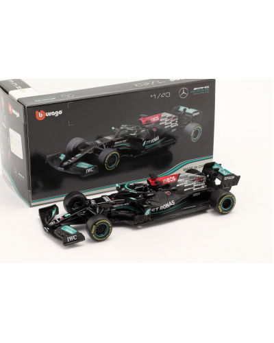 BBURAGO model formule MERCEDES Team Lewis Hamilton 2021 1:43