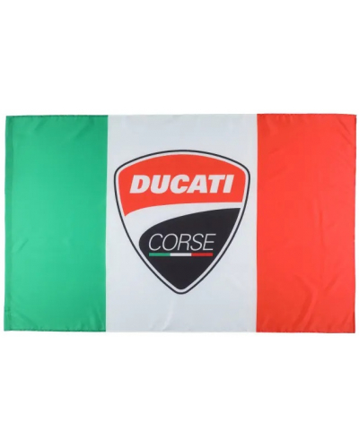 GP APPAREL vlajka DUCATI CORSE Shield multicolor