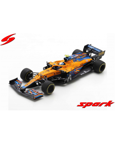 SPARK model formula McLAREN MCL35M F1 Abu Dhabi GP Lando Norris 2021 1:43
