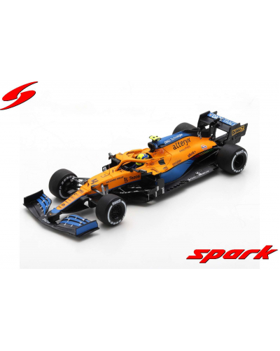 SPARK model formula McLAREN MCL35M F1 2nd Italian GP Lando Norris 2021 1:43
