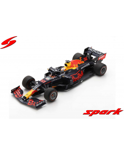 SPARK model formule HONDA 2nd Spanish GP Max Verstappen 2021 1:18