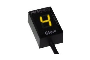 HEALTECH ukazatel zařazené rychlosti GIPRO DS-Series GPDT-H01 yellow