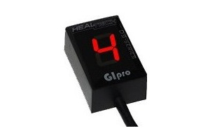 HEALTECH ukazatel zařazené rychlosti GIPRO DS-Series GPDT-T01 red